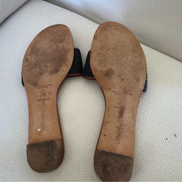 Talbots Made In italy summer slides size 8 - Picture 2 of 2
